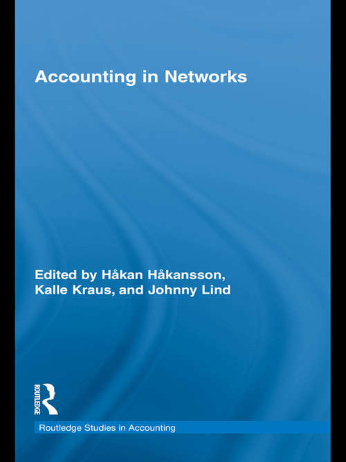 Book cover of Accounting in Networks (Routledge Studies in Accounting)