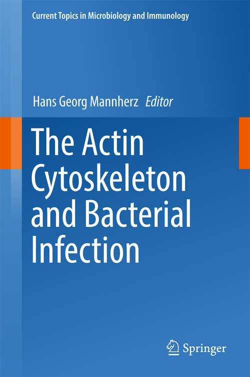 Book cover of The Actin Cytoskeleton and Bacterial Infection