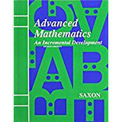Book cover of Advanced Mathematics: An Incremental Development