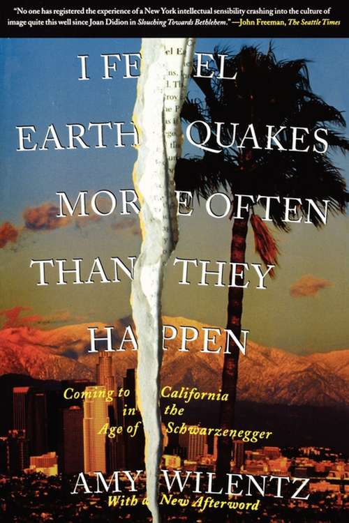 Book cover of I Feel Earthquakes More Often Than They Happen