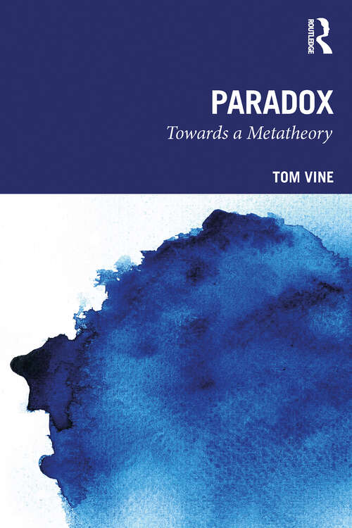 Book cover of Paradox: Towards a Metatheory