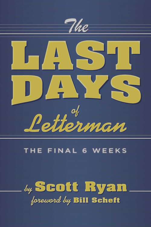 Book cover of The Last Days of Letterman