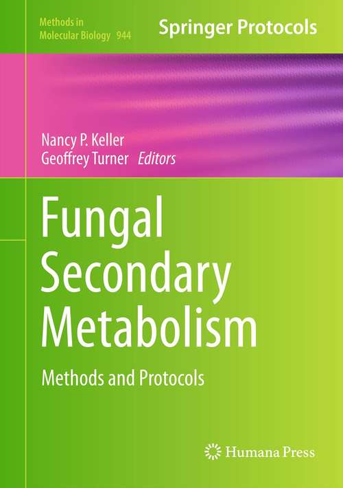Book cover of Fungal Secondary Metabolism