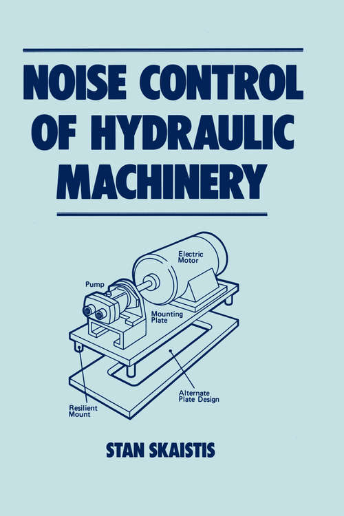 Book cover of Noise Control for Hydraulic Machinery