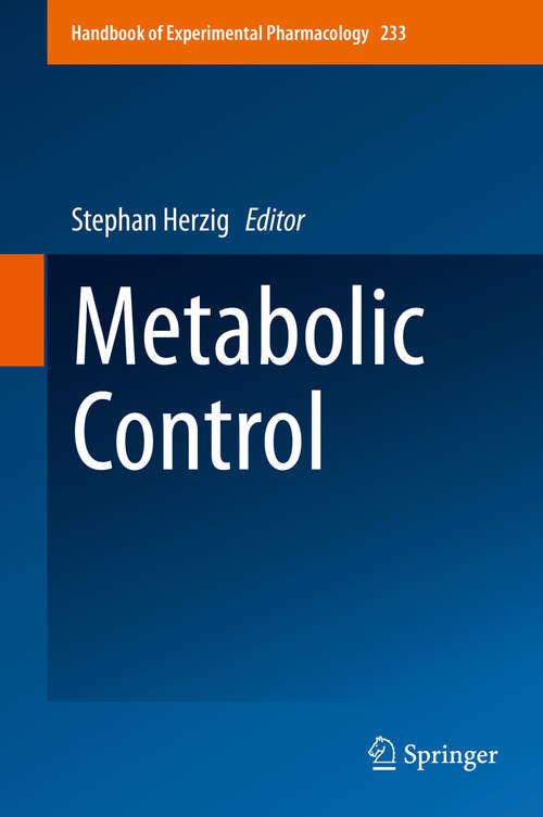 Book cover of Metabolic Control