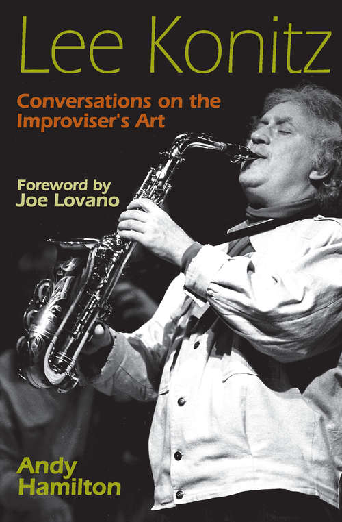 Book cover of Lee Konitz: Conversations on the Improviser's Art (Jazz Perspectives)