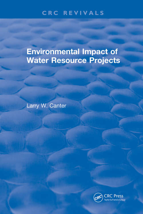 Book cover of Environmental Impact of Water Resource Projects