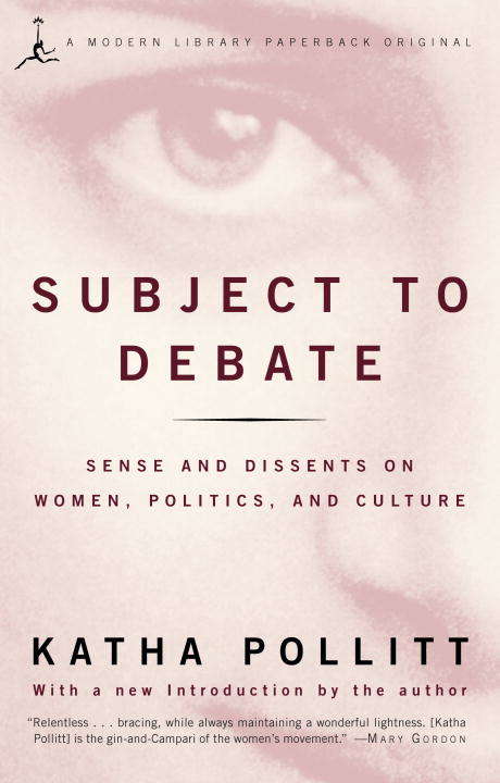 Book cover of Subject to Debate