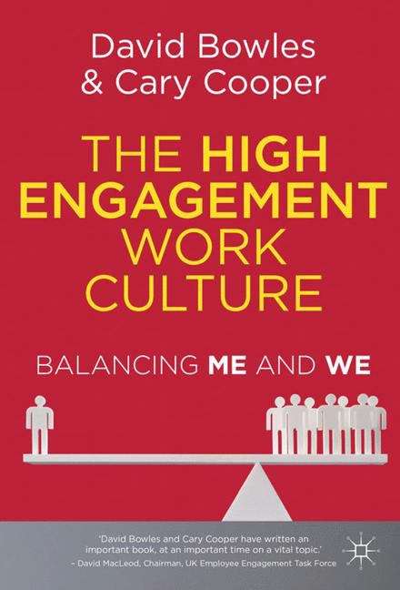 Book cover of The High Engagement Work Culture