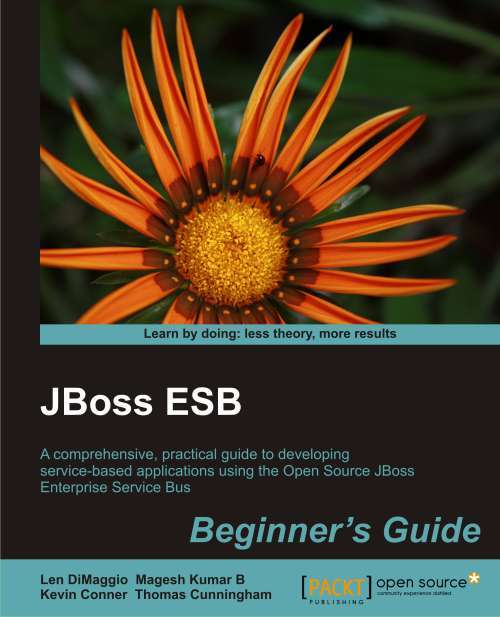 Book cover of JBoss ESB Beginner’s Guide