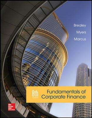 Book cover of Fundamentals Of Corporate Finance (Eight Edition)