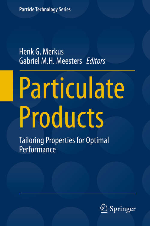 Book cover of Particulate Products