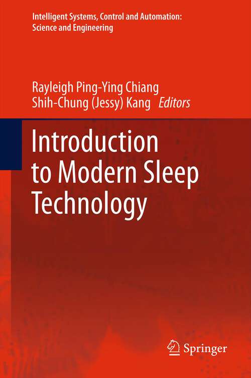 Book cover of Introduction to Modern Sleep Technology
