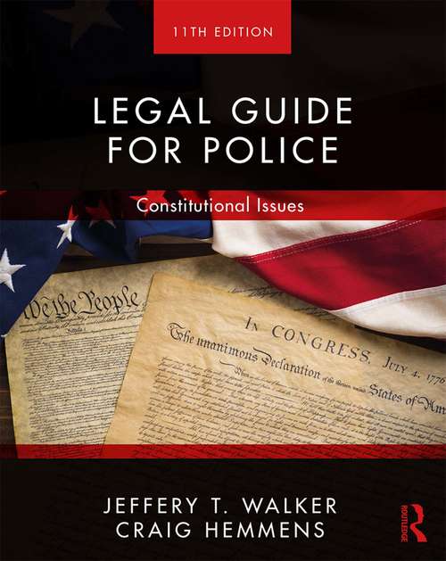 Book cover of Legal Guide for Police: Constitutional Issues (11)