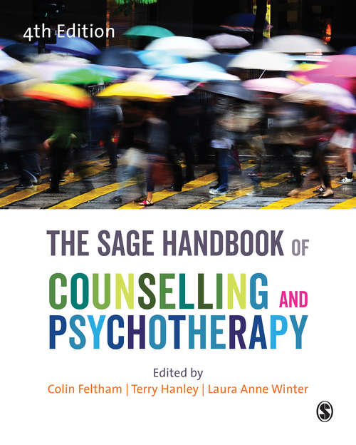 Book cover of The SAGE Handbook of Counselling and Psychotherapy