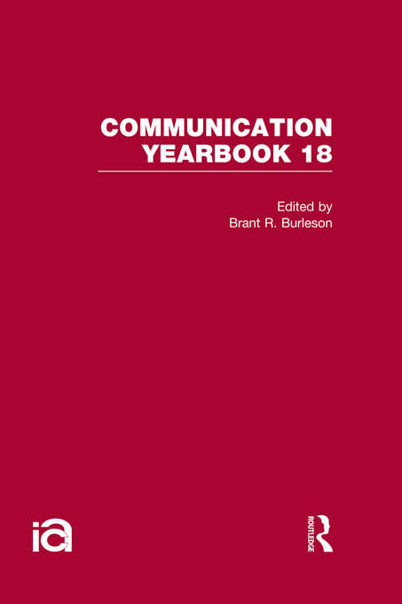 Book cover of Communication Yearbook 18