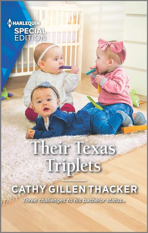 Book cover of Their Texas Triplets (Original) (Lockharts Lost & Found #4)