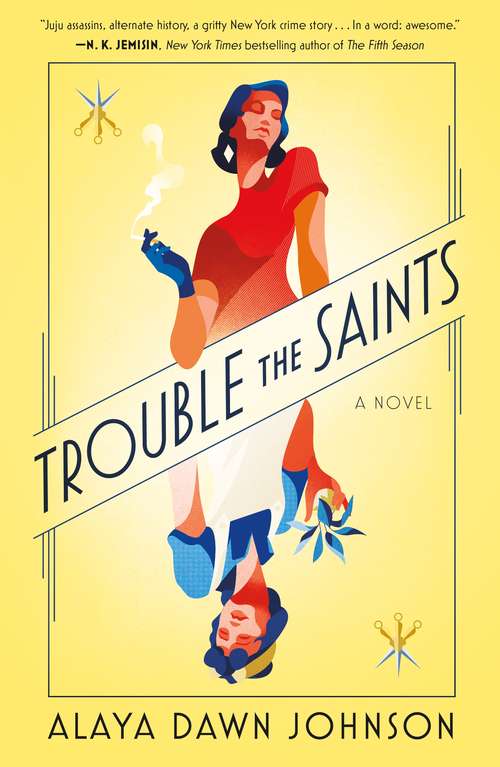 Book cover of Trouble the Saints: A Novel