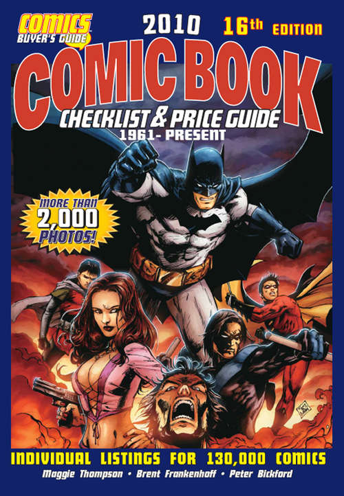 Book cover of 2010 Comic Book Checklist & Price Guide (16)