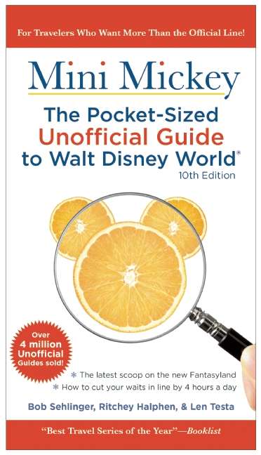 Book cover of Mini Mickey: The Pocket-Sized Unofficial Guide to Walt Disney World