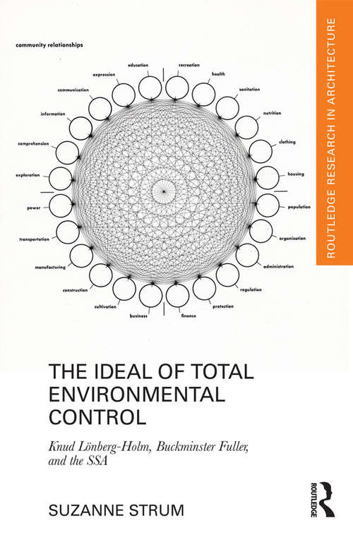 Book cover of The Ideal of Total Environmental Control: Knud Lönberg-Holm, Buckminster Fuller, and the SSA (Routledge Research in Architecture)