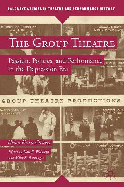 Book cover of The Group Theatre