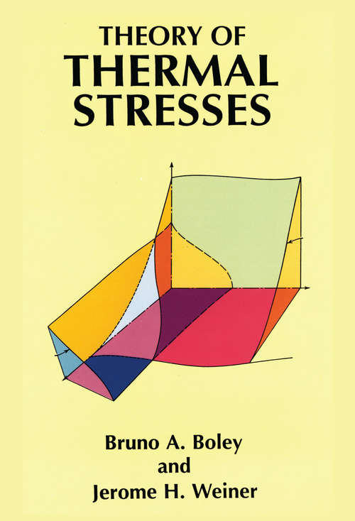 Book cover of Theory of Thermal Stresses (Dover Civil and Mechanical Engineering)