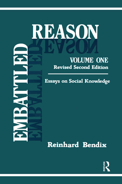 Book cover of Embattled Reason: Volume 1, Essays on Social Knowledge (2)