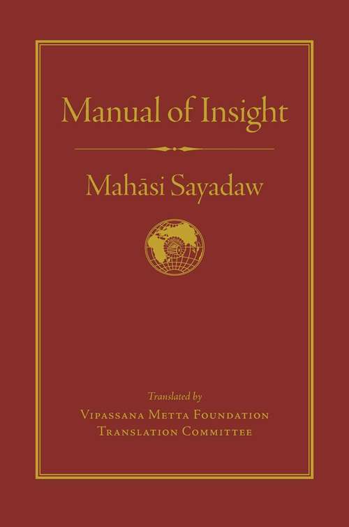 Book cover of Manual of Insight