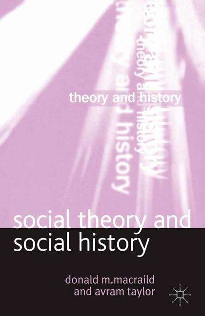 Book cover of Social Theory and Social History