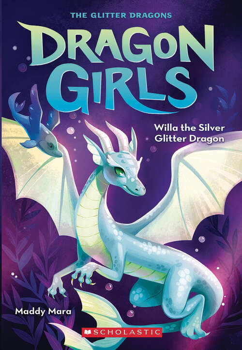 Book cover of Willa the Silver Glitter Dragon (Dragon Girls)