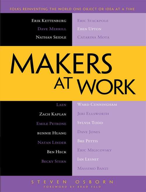 Book cover of Makers at Work