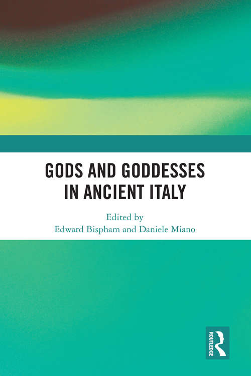 Book cover of Gods and Goddesses in Ancient Italy