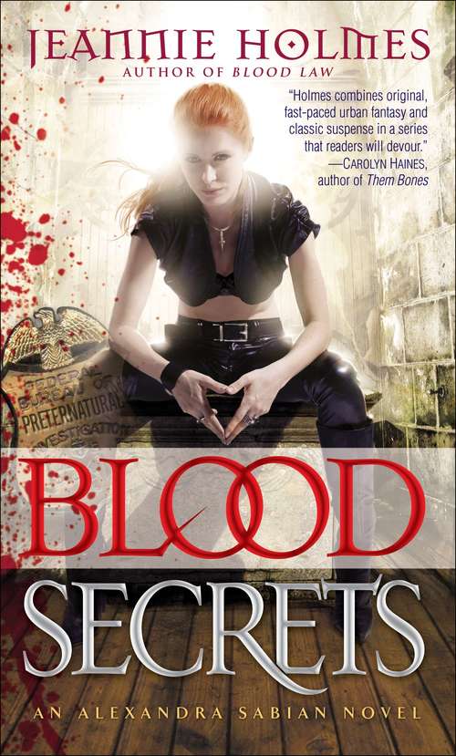 Book cover of Blood Secrets: An Alexandra Sabian Novel (Alexandra Sabian #2)