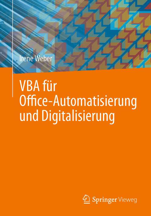 Book cover of VBA für Office-Automatisierung und Digitalisierung (2024)