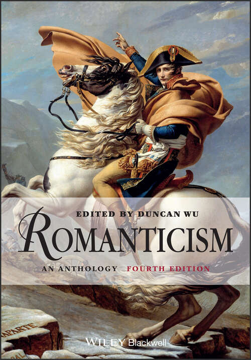 Book cover of Romanticism: An Anthology (4) (Blackwell Anthologies #5)