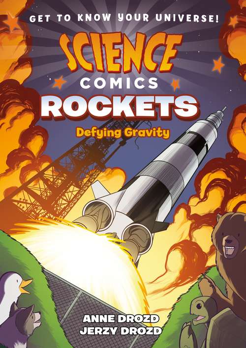 Book cover of Science Comics: Defying Gravity (Science Comics)