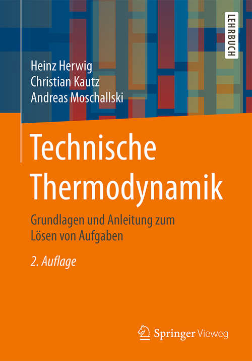 Book cover of Technische Thermodynamik