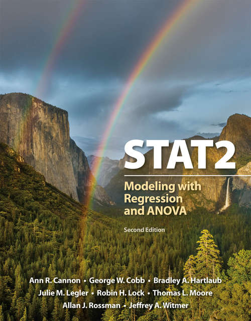 Book cover of Stat2: Modeling With Regression And Anova (2)