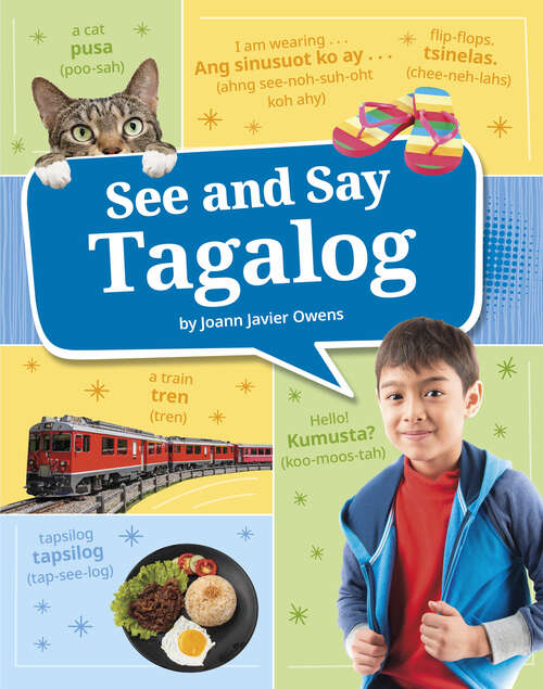 Book cover of See and Say Tagalog