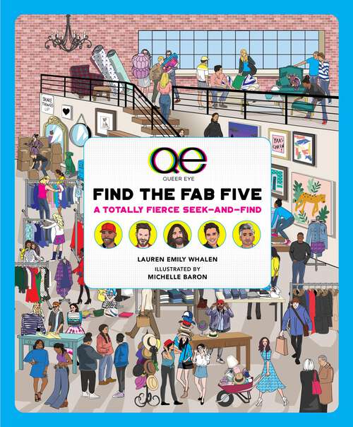 Book cover of Queer Eye: A Totally Fierce Seek-and-Find