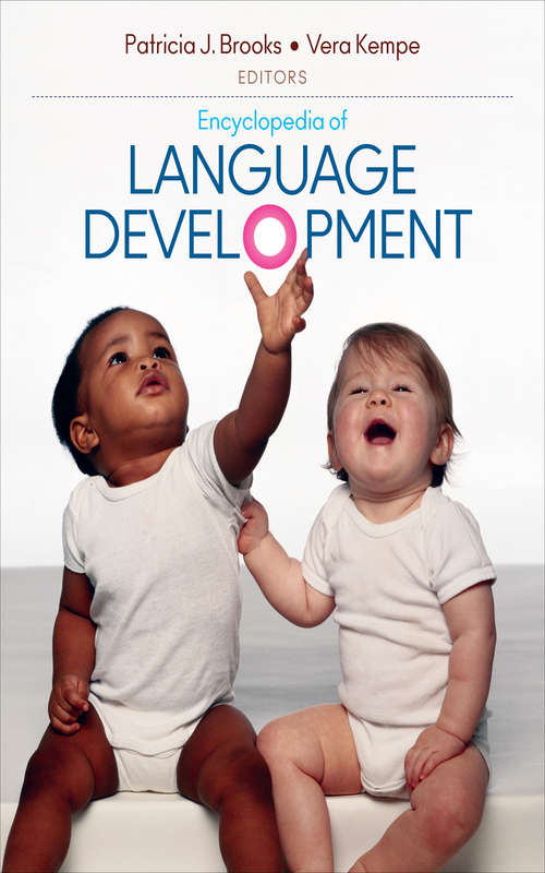 Book cover of Encyclopedia of Language Development