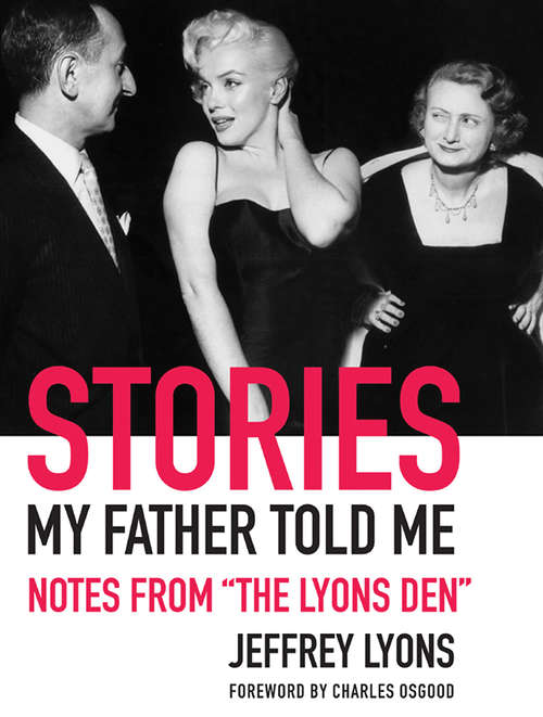 Book cover of Stories My Father Told Me: Notes From The Lyons Den