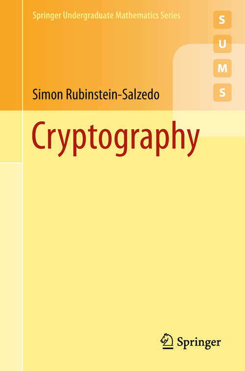 Book cover of Cryptography (Springer Undergraduate Mathematics Ser.)
