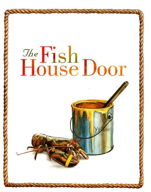 Book cover of The Fish House Door