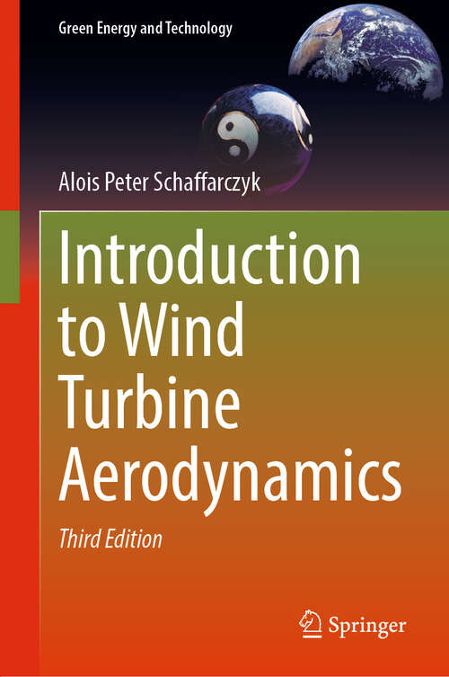 Book cover of Introduction to Wind Turbine Aerodynamics (3rd ed. 2024) (Green Energy and Technology)