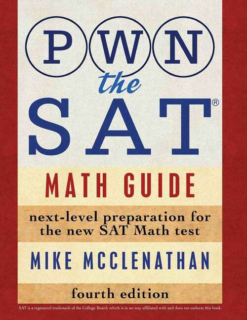 Book cover of PWN the SAT Math Guide