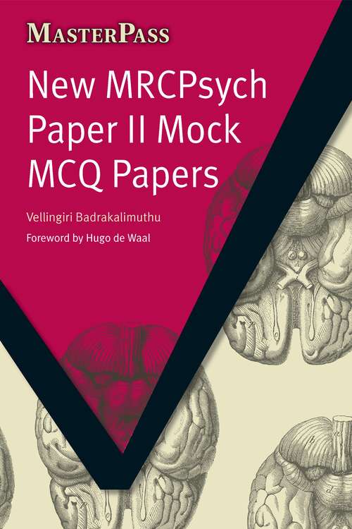 Book cover of New MRCPsych Paper II Mock MCQ Papers (MasterPass)