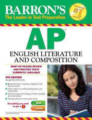 Book cover of Barron's AP English Literature and Composition (5th Edition)