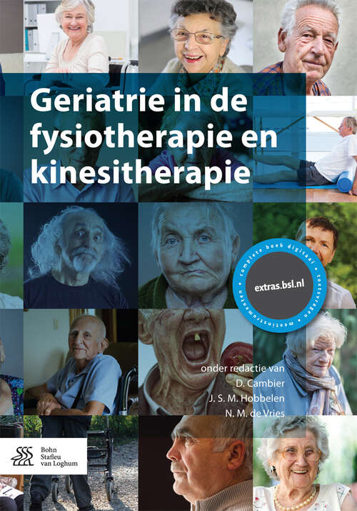 Book cover of Geriatrie in de fysiotherapie en kinesitherapie